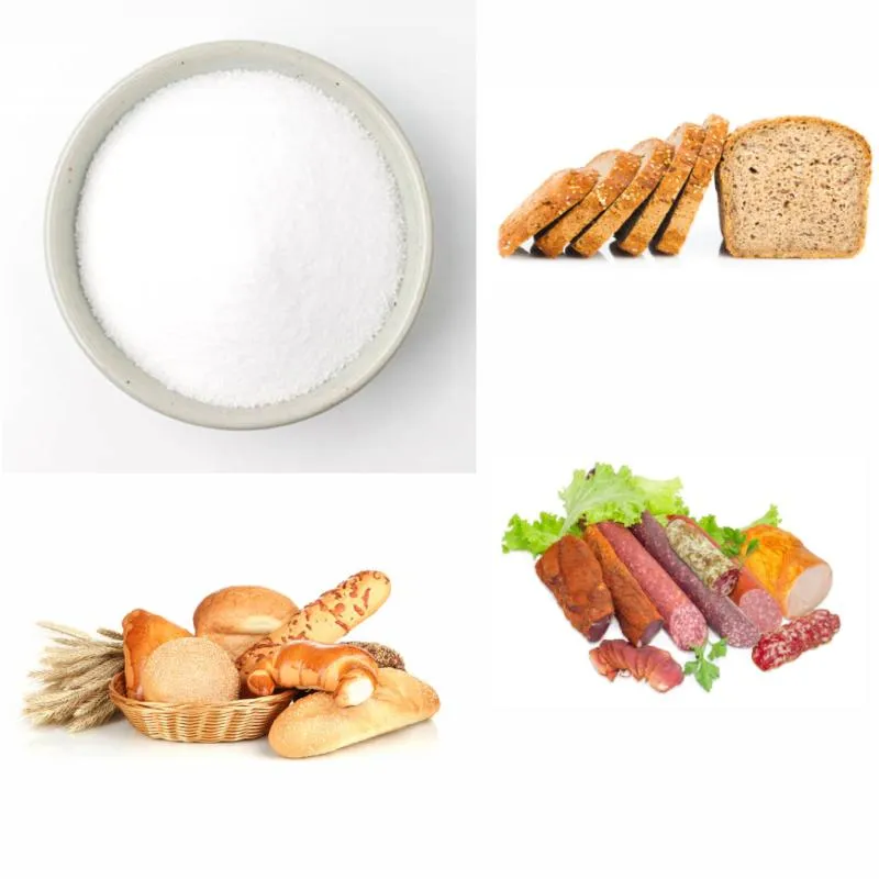 Pó encapsulado de ácido sórbico para conservantes naturais de alimentos de segurança em alimentos